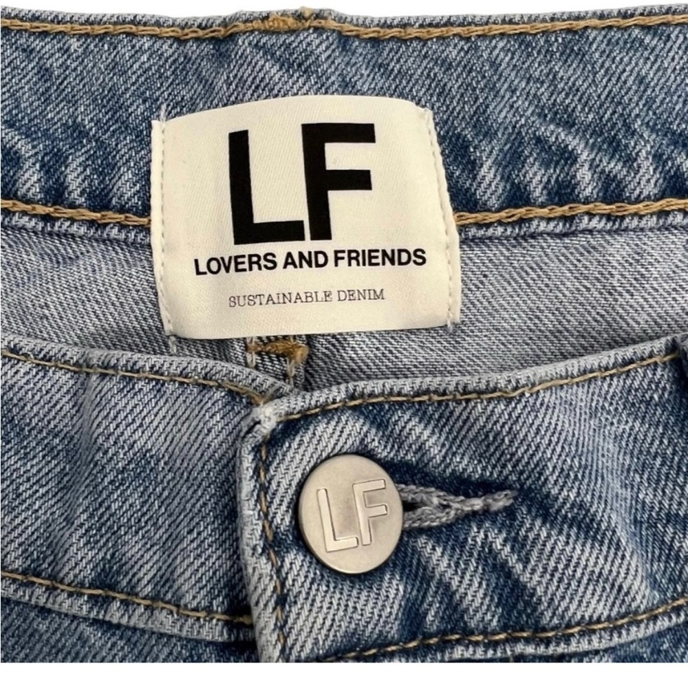 Lovers and Friends X Revolve Lennon Super High Rise Barrel Jeans Size 23 - Picture 12 of 16